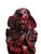 Plastic Vintage Chinese General Guān Yǔ Warrior Statue Sculpture Figurine For Sale - Image 7 of 11