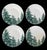 Royal Norfolk Winter, Woodland Christmas or Cabin Dinner Plates. Set of 10 For Sale - Image 4 of 8