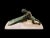 Max Le Verrier, Art Deco Nude Male Figure Pushing a Boat, 1930s, Metal For Sale - Image 3 of 8