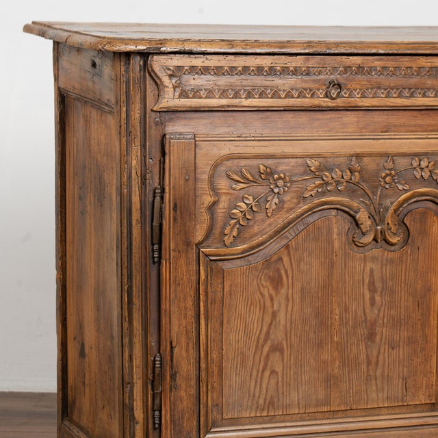 18th-Century French Carved Oak Sideboard Buffet For Sale - Image 9 of 14
