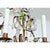 Late 19th Century French Brass Chandelier with Clear & Green Crystals For Sale - Image 11 of 17