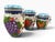 Vintage Capriware Michael’s Orchard Hand-Painted Fruit Canister Set of 3 For Sale In Portland, ME - Image 6 of 7