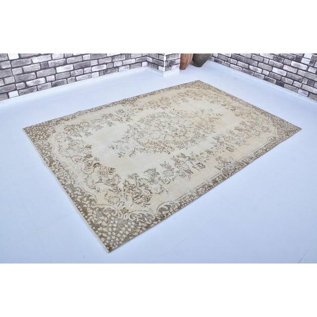 Turkish Anatolian Kurdish Floor Carpet For Sale - Image 3 of 10