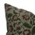 Fabdivine Decorative Block Print Cushion Cover 20x20 Inch Thick Linen Mandakini For Sale - Image 4 of 4