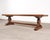 Early 20th Century Country French Provincial Oak Farmhouse Trestle Dining Table 10 Ft For Sale - Image 5 of 18