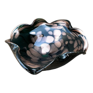 Vintage Italian Art Glass Bowl After Murano