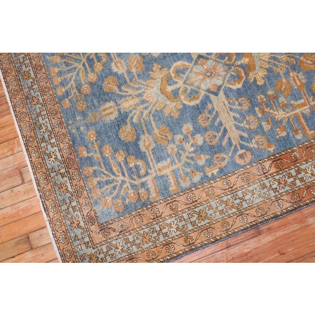 Textile Antique Persian Lilihan Rug - 3'7" x 4'11" For Sale - Image 7 of 9