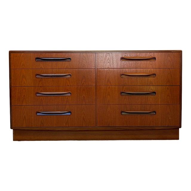 Teak Fresco Double Chest of Drawers by Victor Wilkins for G-Plan, 1960s For Sale