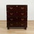 Impressive early 19th century English campaign chest, desk handcrafted in rosewood in two piece construction, featuring a...
