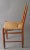 Brown Side Chair with Raffia Seat, 1960s For Sale - Image 8 of 11