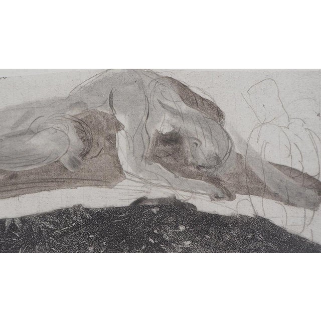 Auguste Rodin, Attaché au rocher, Etching For Sale - Image 3 of 6