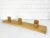 Brown French Coat Rack in Pinewood attributed to Charlotte Perriand for Les Arcs, 1960s For Sale - Image 8 of 12