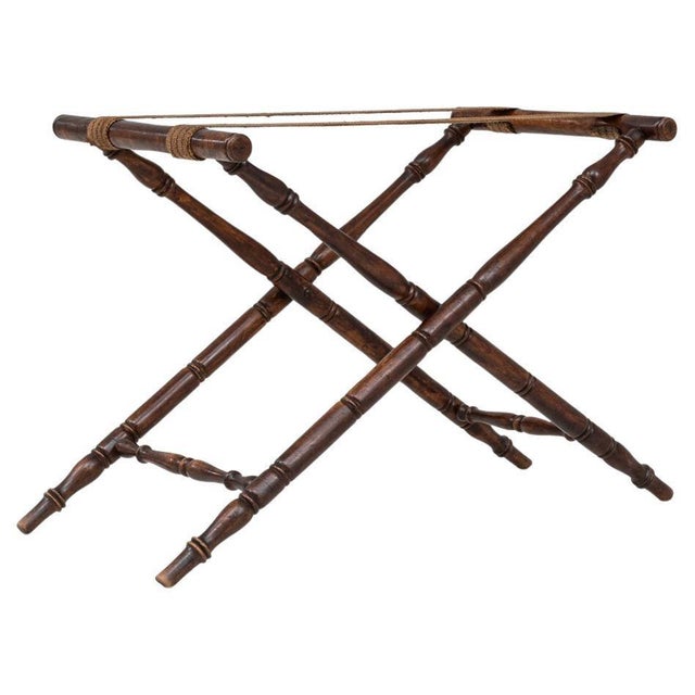 1900s French Butler Tray Stand For Sale - Image 15 of 18