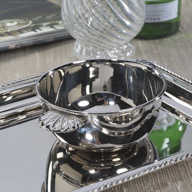 Contemporary Eden Roc Brass Condiment Bowl For Sale - Image 3 of 5