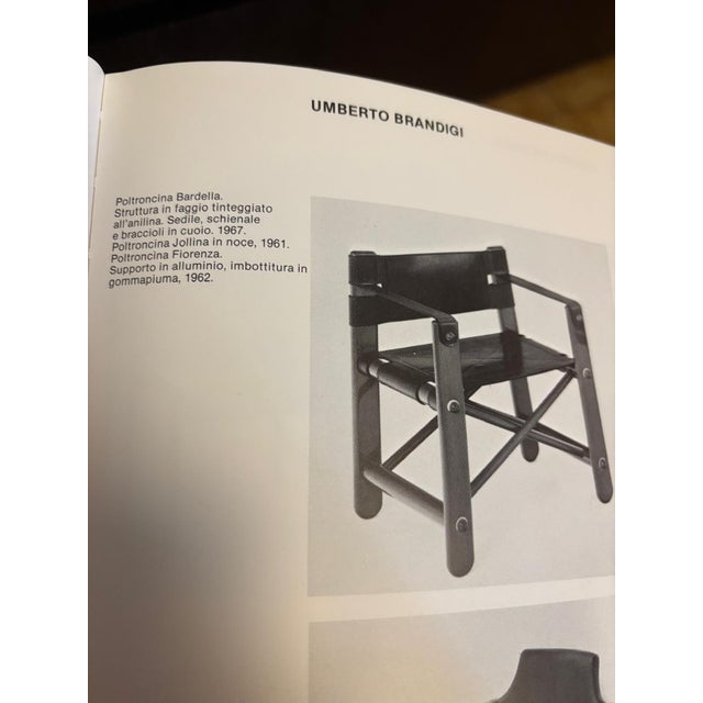 Bardella Chair in Wood and Leather by Umberto Brandigi for Poltronova, 1967 For Sale - Image 10 of 11