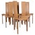 Alice Dining Chairs in Tan Leather attributed to Giorgio Cattelan, Italy, 2000s, Set of 6 For Sale - Image 9 of 9