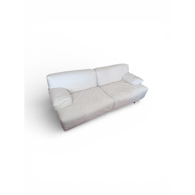 Cream Fiandra 2-Seater Sofa from Cassina, 1970s, Set of 2 For Sale - Image 6 of 9
