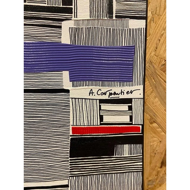 The fields of keukenhoff - alain carpentier vertical format - 30 figure (92cm x 73cm) acrylic pencil on canvas. The flat...