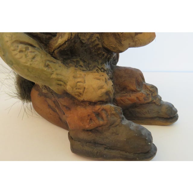 Ornamental & Decorative Materials Vintage Fosse Troll Figurine From Norway With Orig Tag #157 Not Common For Sale - Image 7 of 10