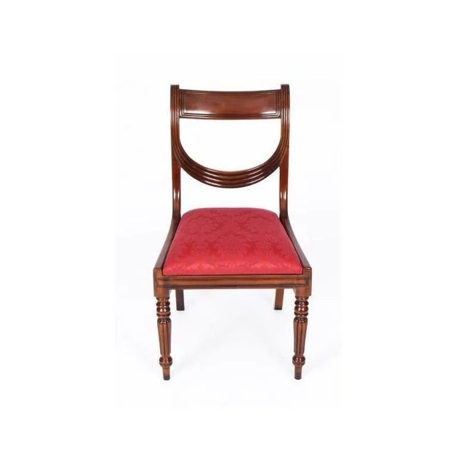 Antique Victorian Extending Dining Table and Swagback Chairs, 1890s, Set of 9 For Sale - Image 18 of 18