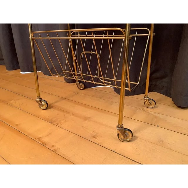 Mobile Newspaper Holder, 1960s For Sale - Image 6 of 12