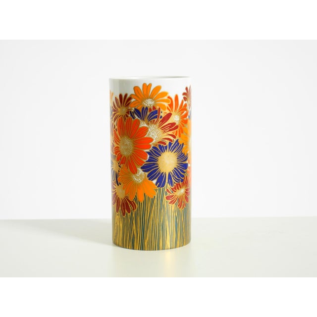 Vintage Porcelain Vase by Rosamonde Nairac for Rosenthal Studio-Linie, 1980s For Sale - Image 17 of 17