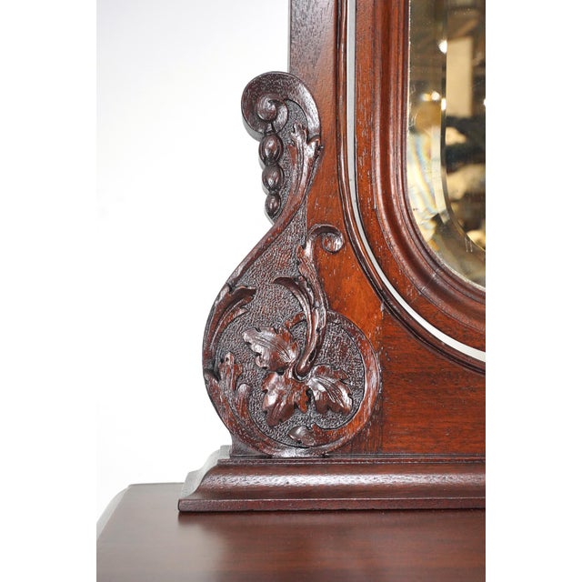 Early 20th Century American Victorian Mahogany Bedroom Dresser For Sale - Image 4 of 12