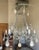 French Rock Crystal Silvered Chandelier For Sale - Image 4 of 8