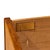 John Widdicomb Mid Century Burlwood and Brass Campaign Executive Desk For Sale - Image 11 of 11