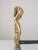 Brutalist Sculptural Bronze Andirons, 1970s, Set of 2 For Sale - Image 6 of 15