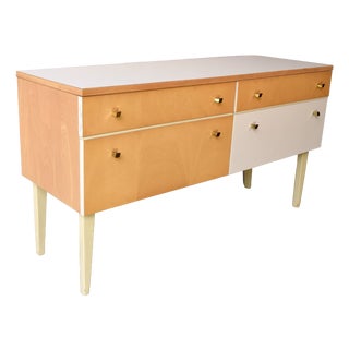 Vintage Sideboard in Birch Veneer, Germany, 1960s For Sale