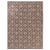Modern Pavilion Geometric Design Handmade Wool Rug by Dorie Leslie Blau For Sale