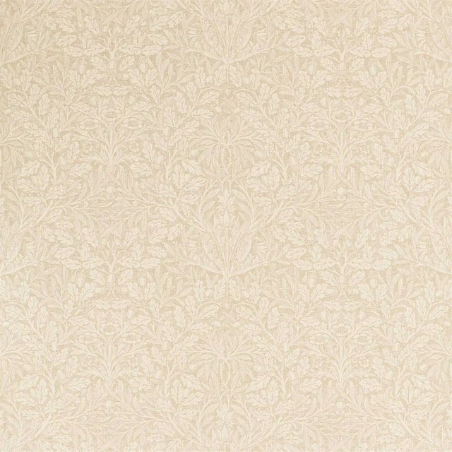 Morris & Co Morris Acorn Fabric in Bayleaf - a Sample For Sale