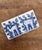 Vintage Mid Twentieth Century Delft Style Blue and White Flower Frog With Animal Motif For Sale - Image 4 of 7