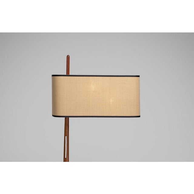 Giraffe Tablet Floor Lamp from Rispal, France, 1950s For Sale - Image 3 of 18