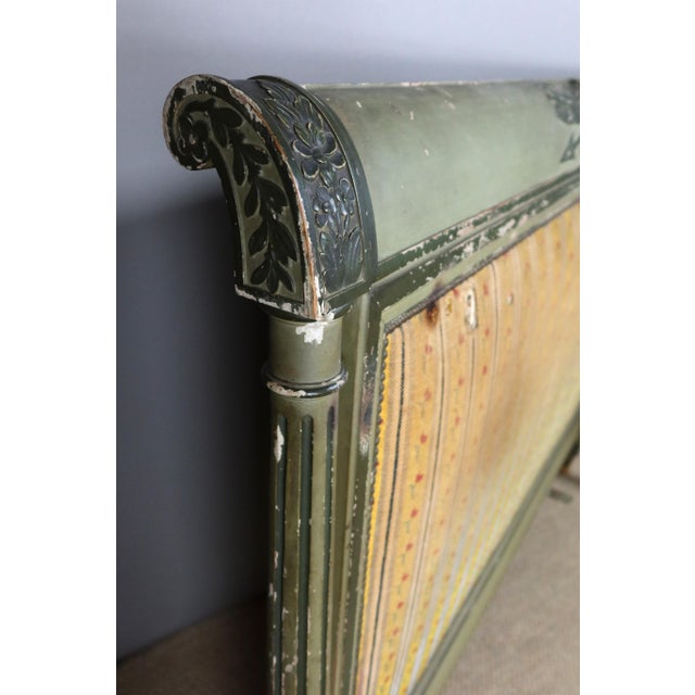Directoire Bed in Painted Wood For Sale - Image 5 of 11