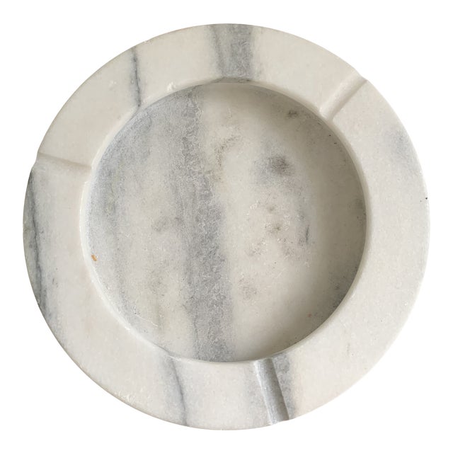 Vintage 1980s Marble Ashtray Chairish