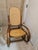 Vintage Thonet-Style Bentwood Cane Rocking Chair For Sale In Boston - Image 6 of 7