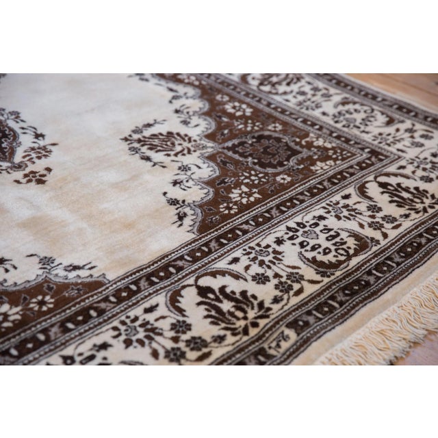 Vintage Tabriz Rug - 6'6" X 9'2" For Sale - Image 11 of 12
