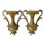 Small Italian Neoclassical Brass Urn Vase Pair For Sale