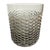 Contemporary Smokey Transparent Chicken Wire Bubble Glass Pillar Candle Holders / Vases For Sale - Image 3 of 5