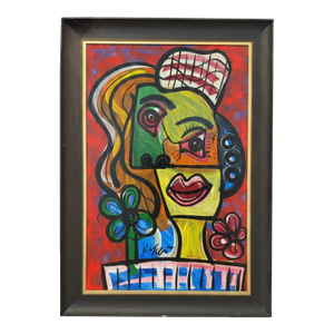 Titled Pablo Picasso Painting by Peter Keil