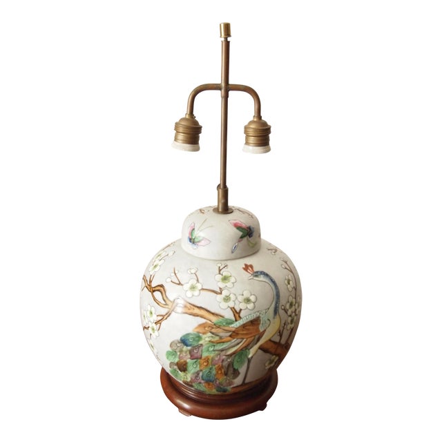 Vintage Chinese Ginger Jar Lamp Chairish