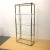 1970s Large Tubular Etagere Glass Shelf | After Milo Baughman For Sale - Image 5 of 11
