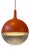 Mid-Century Space Age Orange Väster Pendant Light from Ikea For Sale