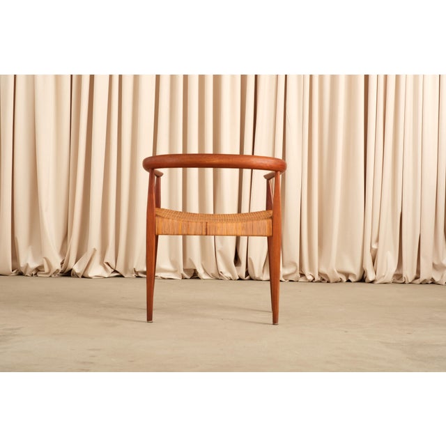 Model 113 Armchair by Nanna & Jørgen Ditzel for Poul Kolds Savværk, Denmark, 1955, Attributed For Sale - Image 13 of 17