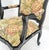 Wood Quality Carved Tapestry Upholstery Arm Fireside Chairs For Sale - Image 7 of 7