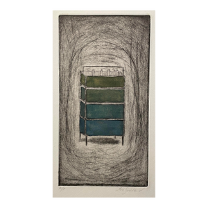 Artist's Proof Still Life Color Etching by Goddard