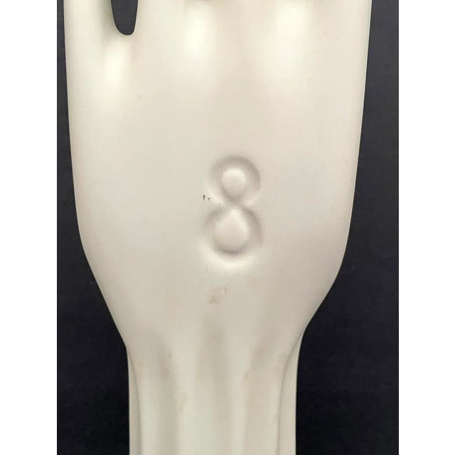 1970s Vintage 1979 Porcelain Glove Form For Sale - Image 5 of 9