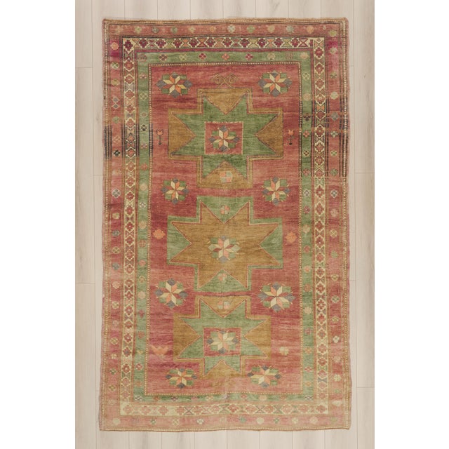 Vintage Turkish Oushak Rug, 05'09 X 09'07 For Sale - Image 10 of 10